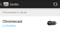 Chromecast startklar