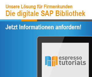 Espresso Tutorial - Die digitale SAP Bibliothek