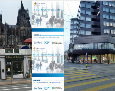 FI CO Forum Infotage 2016 - Veranstaltungsorte