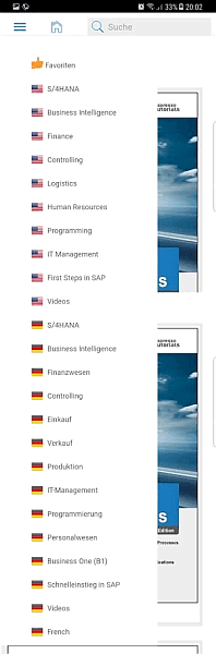 Kategorie der angebotenen Medien Kategorie der angebotenen Medien