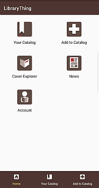LibraryThing App GUI