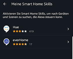 Amazon Alexa Smart Home Skills