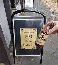 Apotheke mit Lakritze