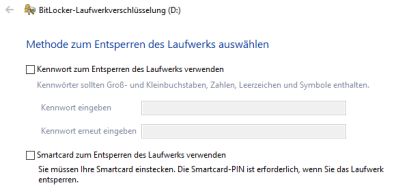 Bitlocker Methode Bitlocker Methode