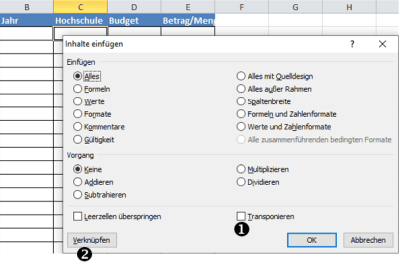 Auswahl nach Art des Inhaltes