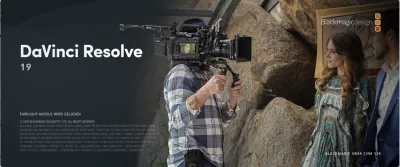 Startscreen Davinci Resolve 19