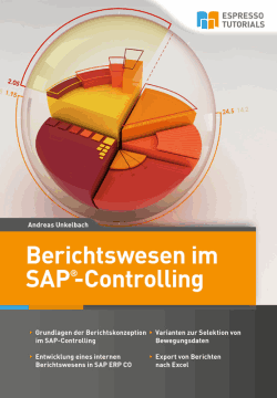 Titelbild Berichtswesen im SAP Controlling von Andreas Unkelbach