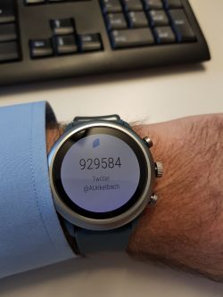 Authenticator 2FA an der Smartwatch