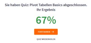 Quiz zur Lernkontrolle