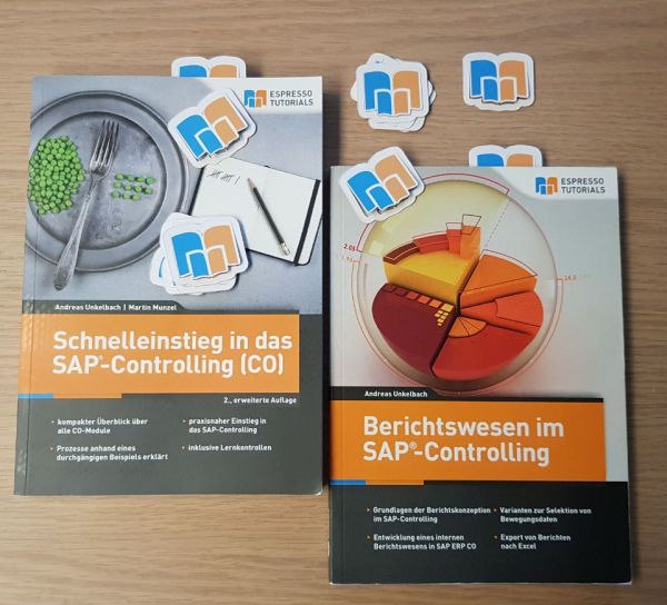 Lesezeichen geeignet zur Fachliteratur rund um SAP Controlling und Berichtswesen