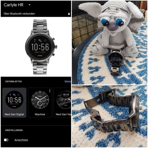 Fossil Smartwatch Carlye HR Generation 5 FTW4024