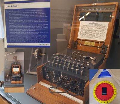 Die Enigma (Aufnahme aus Dauerausstellung im Mathematikum Giessen)