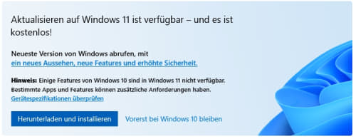 Windows 11 per Windows Update